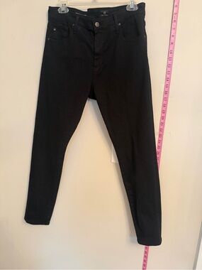 Ag Adriano Goldschmied Black Skinny Jeans
